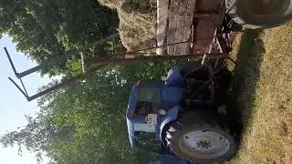 Самодельный погрузчик тюков