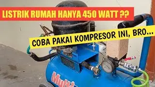 KOMPRESOR ANGIN HEMAT LISTRIK | WATT RENDAH