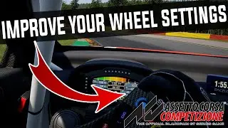 Improve your wheel settings on Assetto Corsa Competizione in 2022