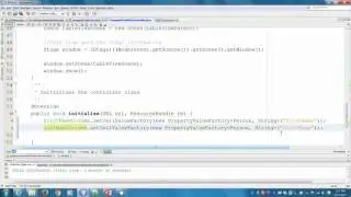 Adding and populating a TableView object using SceneBuilder