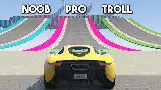 WHICH PATH WOULD YOU CHOOSE? TROLL RACE! - GTA V ONLINE