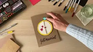 Wedding Greetings from Pedro - the racoon - created with STABILO Creative Tips by hellohoney_nbg