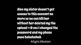 Killing Hoodie Gurl Playz the worst person ever