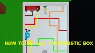 How To Get All 4 Futuristic Box In Find The Simpsons (Roblox)
