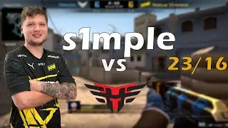 CS:GO POV Demo Na'Vi S1mple (23/16) vs Heroic (de_mirage) @ BLAST Premier Fall Groups 2023