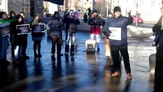 Syrian Protesting in front of Edinburgh Parliament 18-02-2012 - Part7