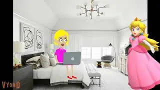 Not Princess Peach Makes a Fake VHS Opening / Grounded