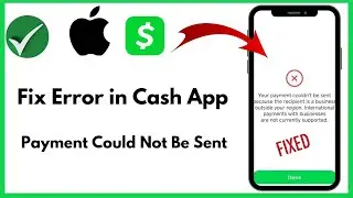 Your payment could not be sent