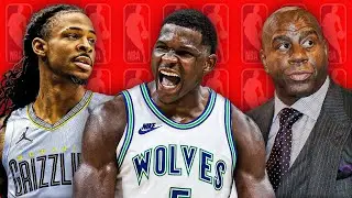 Magic Johnson BEEFS With Anthony Edwards + The NBA's WILD Official Power Rankings & More! | NBA News