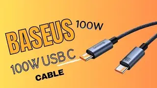 Baseus 100W USB Type C cable