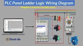 Learn PLC Ladder Logic with DOL Program from Scratch - Step by Step Guide #CircuitInfo #latestnews