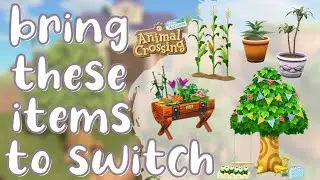 Pocket Camp Items We NEED in New Horizons | Animal Crossing New Horizons
