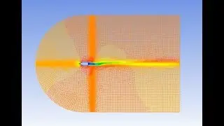 ANSYS FLUENT Tutorial: Simulating Flow Across a Projectile.