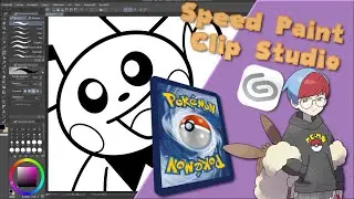 Speedpaint Penny/Noa Pokemon Card
