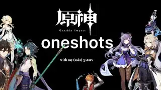 Oneshotting Bosses in Genshin Impact with my Five Stars