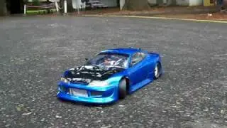 rc drift nissan silviya s15 and 350z silviya with bad motor