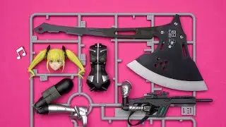 ♪Build: Kikoru Shinomiya | Kaiju No.8 | Satisfying beat building | Speed build | Model Kit