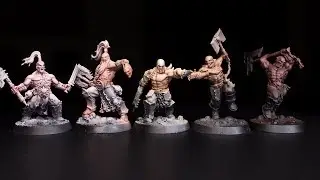 How to Paint 5 Easy Skin Tones - Garreks Reavers (Part 1)  -  Warhammer Underworlds Shadespire