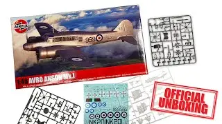 NEW RELEASE Official Unboxing: Airfix- Avro Anson Mk.I (A09191A)