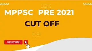 MPPSC pre 2021 cut off