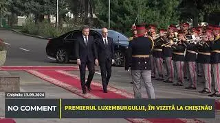 NO COMENT | PREMIERUL LUXEMBURGULUI, ÎN VIZITĂ LA CHIȘINĂU