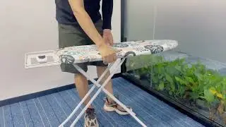 Tabla Burro De Planchar Plegable Ajustable Con Soporte 110cm