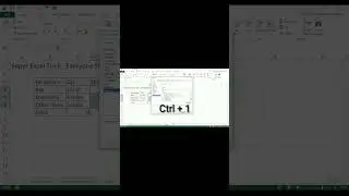 Super Excel Hidden Trick Everyone Must Know! 
