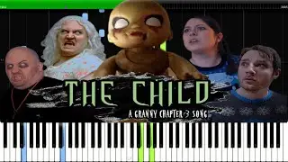 GRANNY CHAPTER 3 THE MUSICAL: THE CHILD - Random Encounters [Synthesia Piano Tutorial]