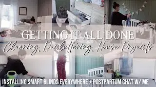 GET IT ALL DONE WITH ME 2024 | Deep Cleaning, Decluttering, & New House Projects