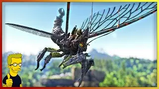 ARK Survival Evolved : New Creature  The Rhyniognatha - (The Sky Giga)