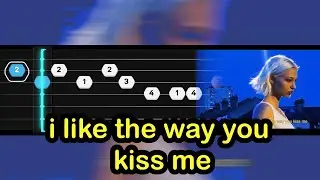 Artemas - i like the way you kiss me (EASY SLOW Guitar Tabs & chords Tutorial)