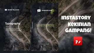 Contoh Pembuatan Typography Keren dan Simple Untuk Instastory di Aplikasi Phonto #ngeditbareng