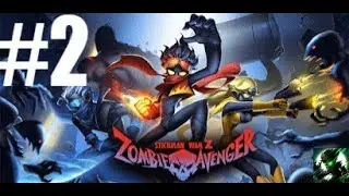 ZOMBIE AVENGERS: STICKMAN WAR Z - Gameplay Android #2
