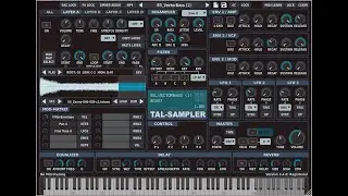 Tal Sampler  - 5 Gigs of Atmospheres and Film Sample Library and Presets - Presets For Tal Sampler