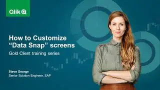 Qlik Gold Client: How to Customize Data Snap Screens