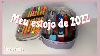 Organizando meu estojo de 2022 || GIULIA FREITAS