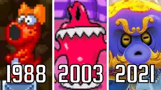 Evolution of Weird Boss Battles in Mario Games (1988 - 2021)