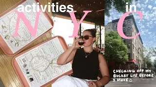 checking off my NYC BUCKET LIST before I move ...🥲 -- new activities, new eats, new tattoo!