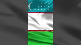 | UZBEKISTAN | O'ZBEKISTON | Waving Flag | 1 Hour | 4K