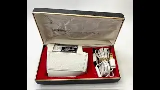 Vintage 1963 Sunbeam Shavemaster 555 II Men’s Electric Shaver