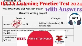 IELTS Listening Practice Test 2024 with Answers | 29.03.2024
