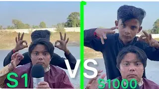 S1 Head Massage VS S1000 Head Massage[ ASMR]