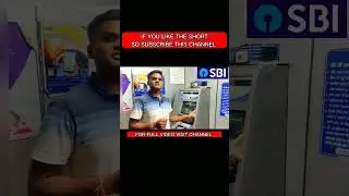 SBI ATM Machine se cash deposit kaise karen | How to deposit money on bank account using atm machine