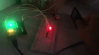 Using Ultrasonic Distance Sensor HC-SR04 with Buzzer LED