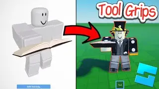 How to Edit Tool Grips in Roblox Studio! (2024)