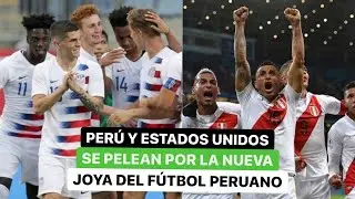 😱 PERÚ y ESTADOS UNIDOS se pelean por la nueva JOYA DEL FÚTBOL PERUANO 💎