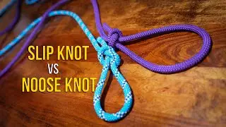 The Slip Knot vs the Noose Knot | CONTROVERSIAL?? Know the Difference!