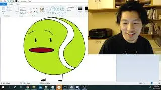 BFDI Tennis ball's message, which is to encourage you people to vote in the US election!