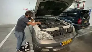 Hyundai Terracan Замена Аккумулятора - battery replacement