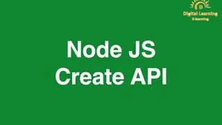 8 Node JS Create API | Online Training Download app from below link